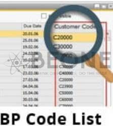 How to Displayed BP Code in a List of BP/Marketing Document in SAP ...